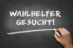 Wahlhelfer gesucht